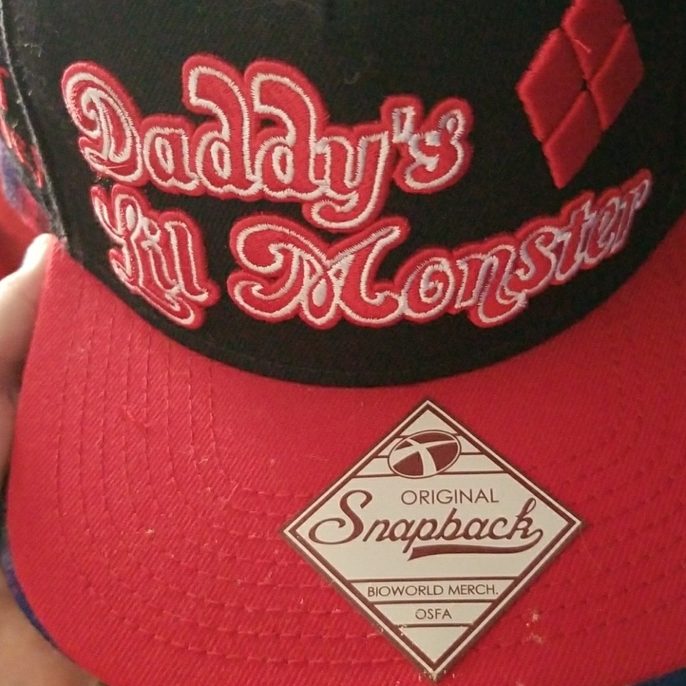 Daddy's little monster hat